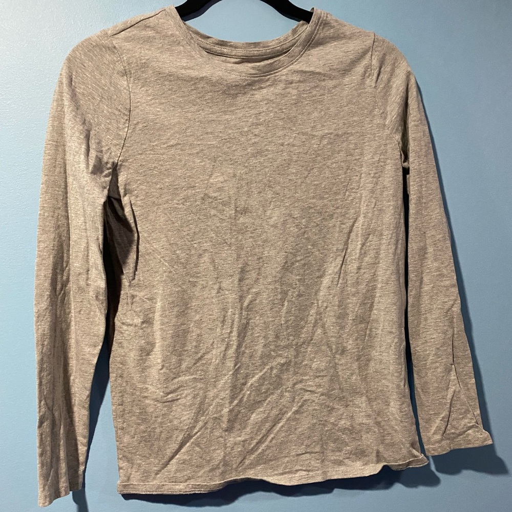 Long Sleeve Grey Shirt